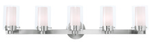  15455-91 - 5 Light Brushed Nickel Bath Light