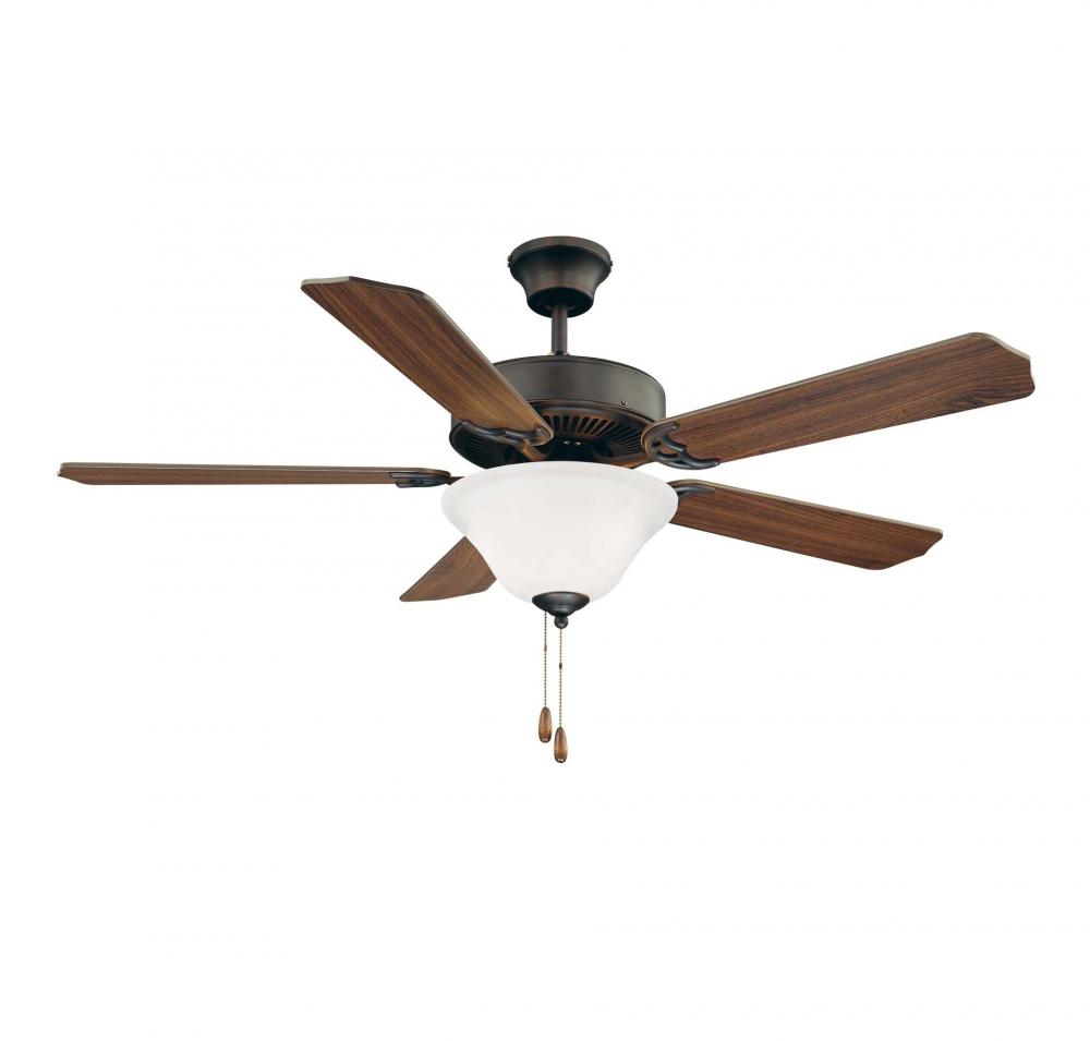 First Value 52" 2-Light Ceiling Fan in English Bronze