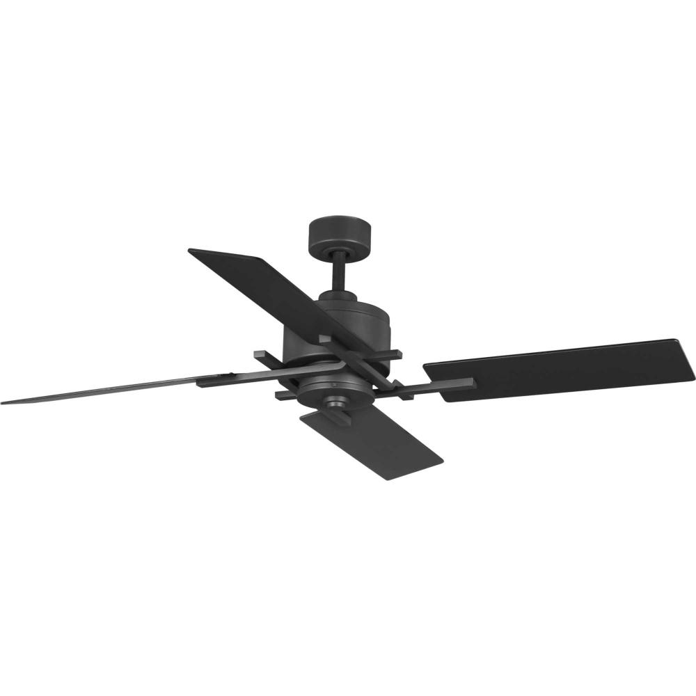 Bedwin Collection 56" Four-Blade Graphite Ceiling Fan