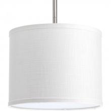 Progress P8828-30 - Markor Collection 10" Drum Shade for Use with Markor Pendant Kit