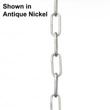 Progress P8755-09 - 48-inch 9-gauge Brushed Nickel Square Profile Accessory Chain