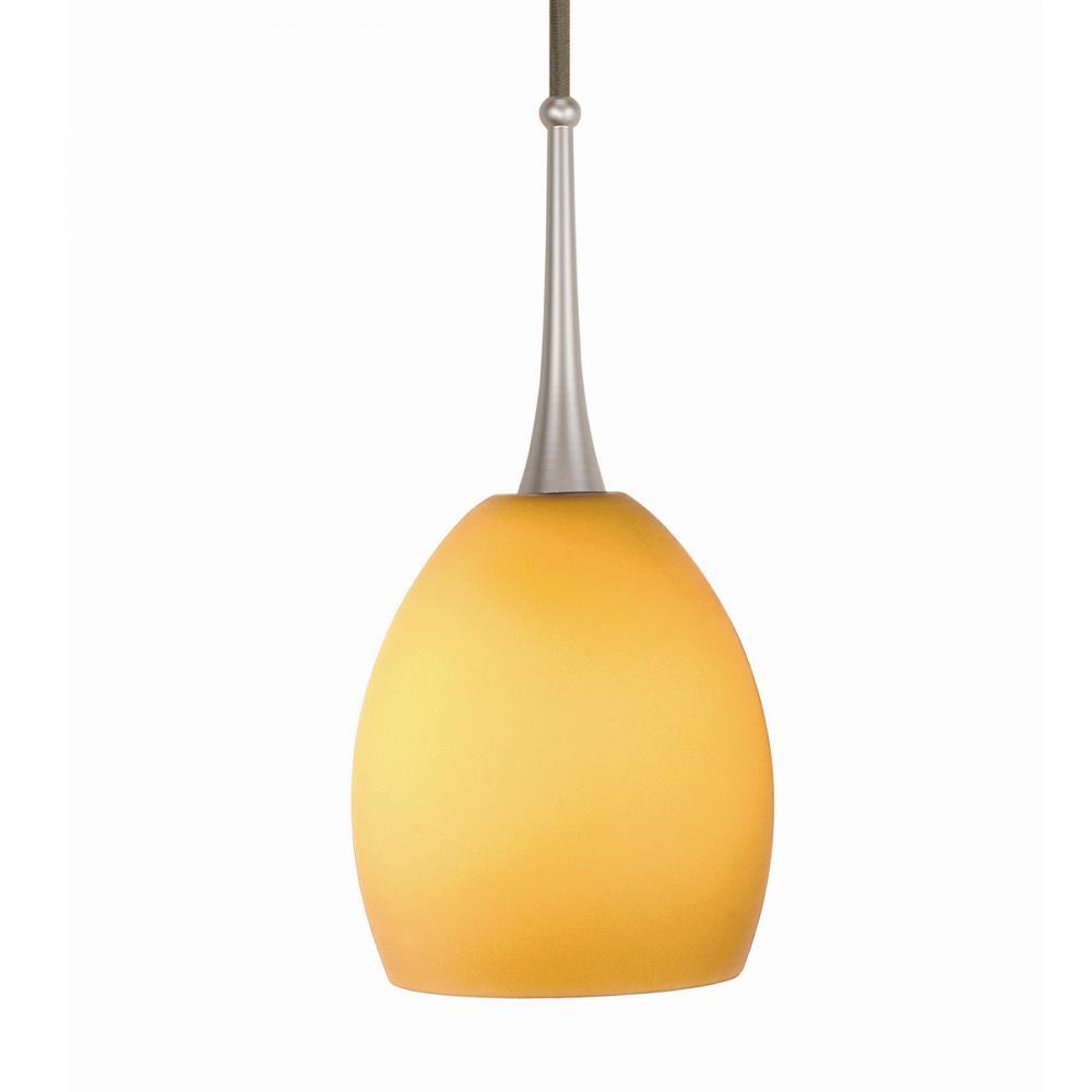 G500 SERIES-AMBER DOME GLASS SHADE