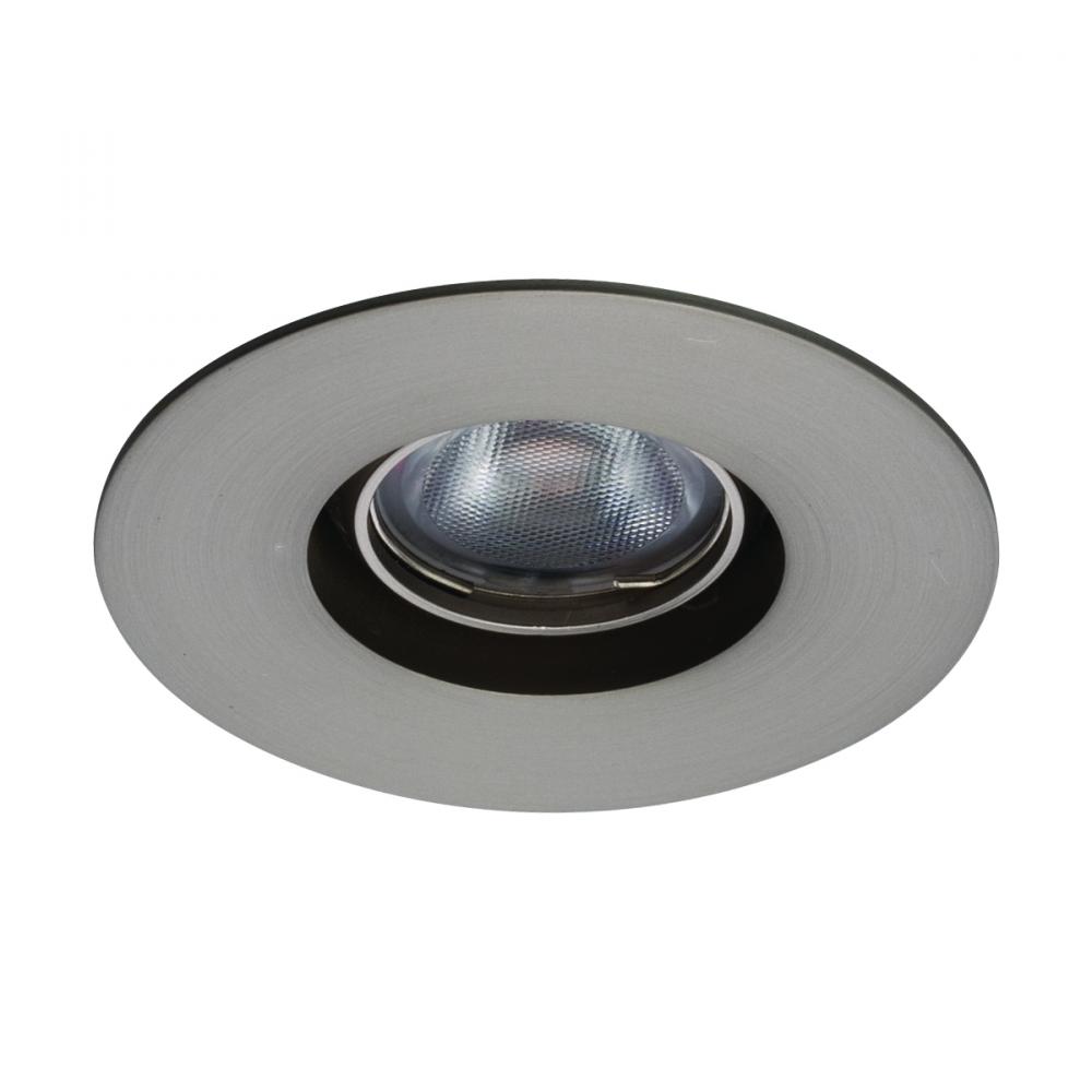 Ocularc 1.0 LED Round Open Reflector Trim with Light Engine and New Construction or Remodel Housin