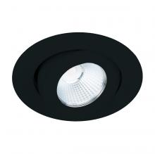 WAC US R2BRA-S930-BK - Ocularc 2.0 LED Round Adjustable Trim with Light Engine and New Construction or Remodel Housing