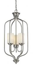  434-31-BN - 3 Light Chandelier