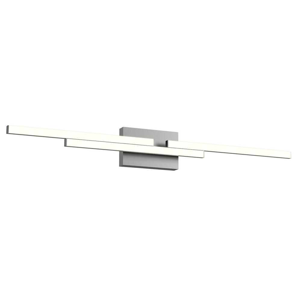 Anello Minor 38-in Brushed Nickel LED Vanity