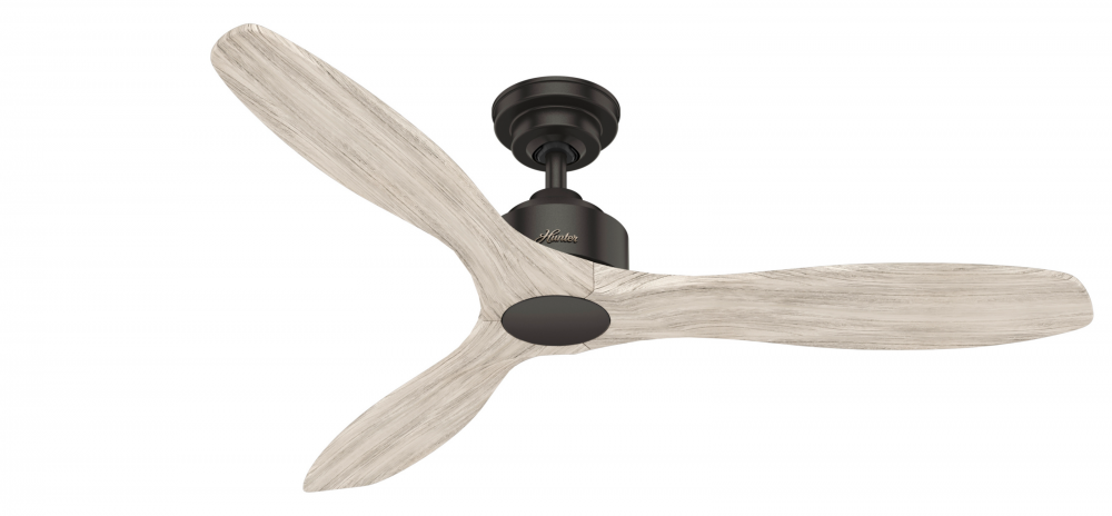 Hunter 52 inch Melbourne Noble Bronze Ceiling Fan and Wall Control