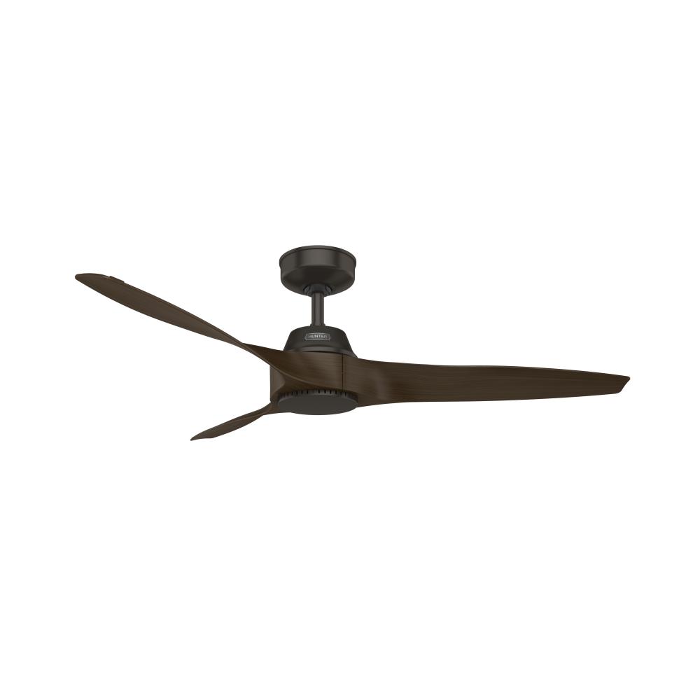 Hunter 52 inch Mosley Premier Bronze Damp Rated Ceiling Fan and Wall Control