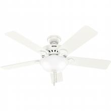 Hunter 52727 - Hunter 52 inch Pro's Best Fresh White Ceiling Fan with LED Light Kit and Pull Chain