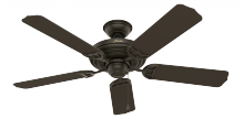 Hunter 53061 - Hunter 52 inch Sea Air New Bronze Indoor/Outdoor Ceiling Fan and Pull Chain