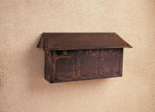 Arroyo Craftsman EMBL-BK - evergreen mail box - horizontal