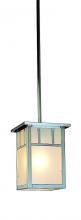 Arroyo Craftsman HSH-4LDTGW-RB - 4" huntington stem hung pendant with double t-bar overlay