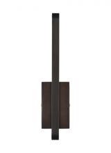 Visual Comfort & Co. Modern Collection 700BCBND13Z-LED930 - Banda Modern dimmable LED 13 Wall/Bath Vanity Light in a Dark Bronze finish