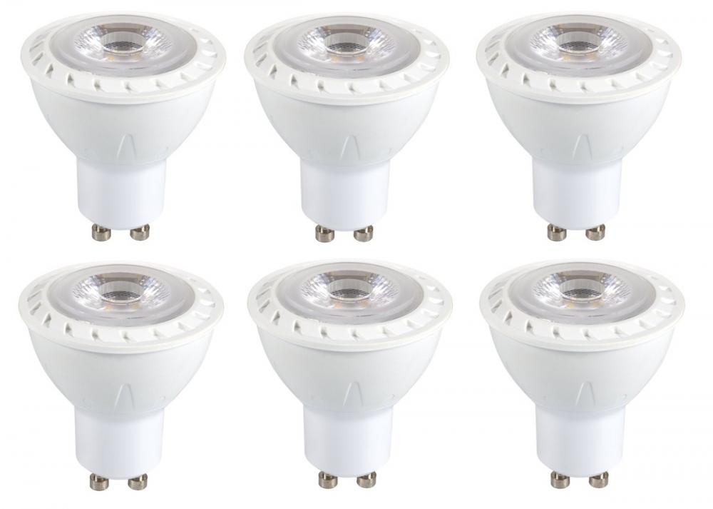 LED Gu10 Light Bulb, 5000k, 35 Degree, Cri80, ETL, 6.5w, 80w Equivalent, 25000hrs, Lm520, Dimmable