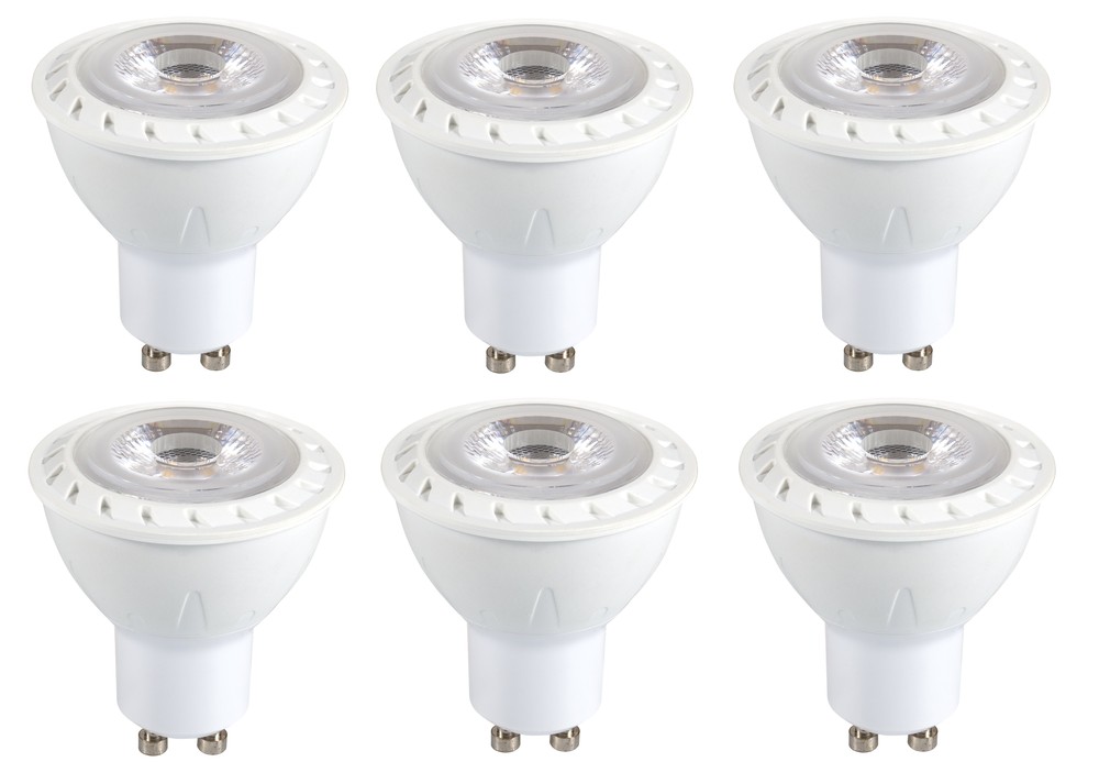 LED GU10 light bulb, 3000K, 35 degree, CRI80, ETL, 7W, 50W EQUIVALENT, 25000HRS, LM52