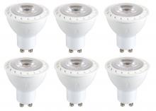 Elegant GU10LED103-6PK - LED Gu10 Light Bulb, 5000k, 35 Degree, Cri80, ETL, 6.5w, 80w Equivalent, 25000hrs, Lm520, Dimmable