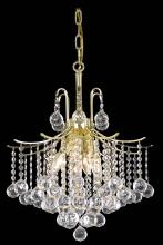 Elegant LD8200D17G - Amelia Collection Pendant D17in H20in Lt:6 Gold Finish