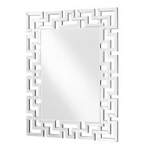 Elegant MR9152 - Sparkle 37.5 In. Contemporary Rectangle Mirror in Clear