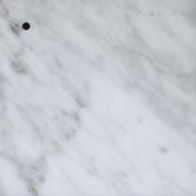 Elegant ST-100 - Stone Finish Sample in Carrara White Marble