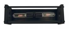 Framburg 5532 MBLACK - 2-Light Matte Black Industria Sconce