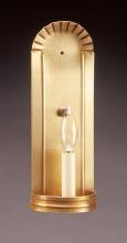 Northeast Lantern 104-AB-LT1 - Wall Sconce Crimp Top Antique Brass 1 Candelabra Socket