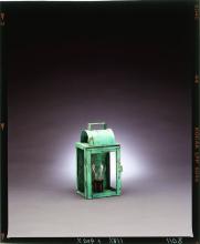 Northeast Lantern 8011-AB-MED-CSG - Culvert Top Wall Antique Brass Medium Base Socket Clear Seedy Glass