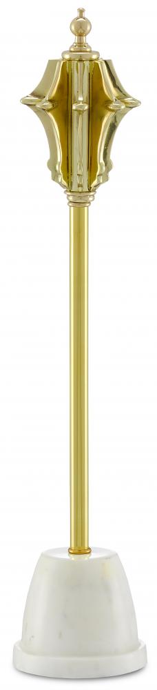 Large Brass Decorative Mace