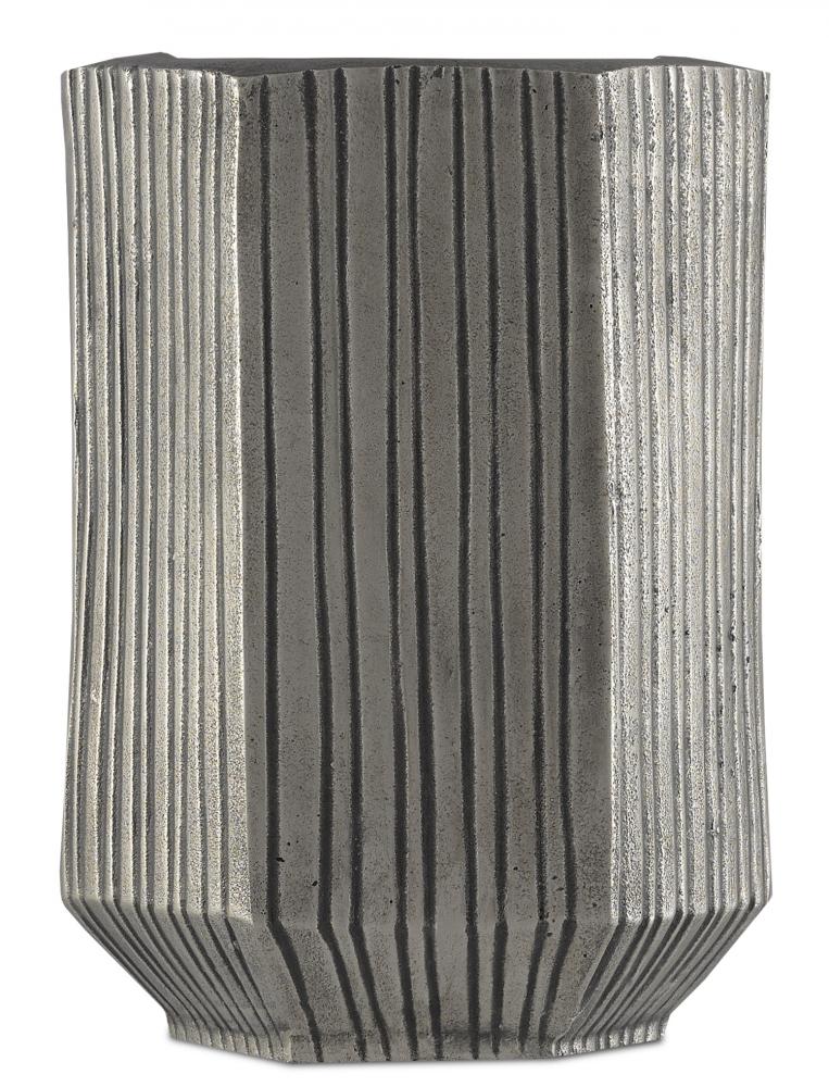 Bavi Silver Large Vase