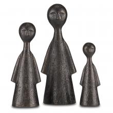 Currey 1200-0644 - Ganav Bronze Figure Set of 3