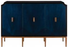 Currey 3000-0082 - Kallista Blue Cabinet