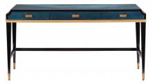 Currey 3000-0208 - Kallista Large Blue Desk