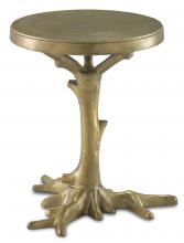 Currey 4000-0117 - Jada Brass Accent Table