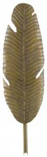 Currey 5000-0127 - Tropical Brass Leaf Wall Sconce