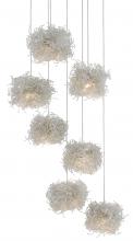 Currey 9000-0697 - Birds Nest 7-Light Multi-Drop Pendant