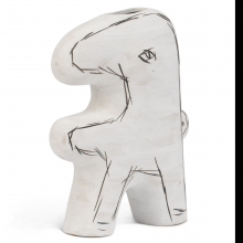 Currey 1200-0714 - Whimsical White Sculpture