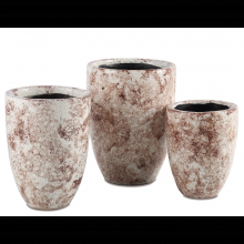 Currey 1200-0715 - Marne Brown & Off-White Vase Set of 3