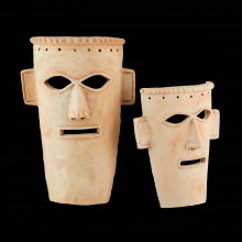 Currey 1200-0756 - Etu Washed Mask Set of 2