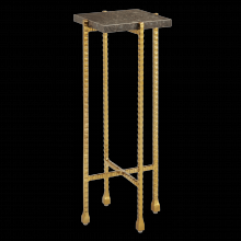 Currey 4000-0171 - Flying Gold Marble Drinks Table