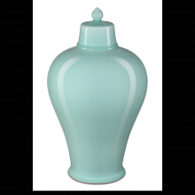 Currey 1200-0675 - Celadon Medium Green Maiping Jar