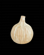 Currey 1200-0538 - Small White Garlic Bulb