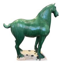 Currey 1200-0783 - Tang Dynasty Large Green Horse